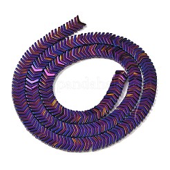Electroplate Non-magnetic Synthetic Hematite Bead Strands&nbsp;G-F300-19-04
