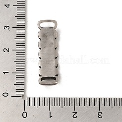 304 Stainless Steel Connector Charms&nbsp;LS-STAS-U001-01AS