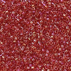 MIYUKIデリカビーズ  シリンダー  日本製シードビーズ  11/0  （染められたscar色の中のdb2374)  1.3x1.6mm  穴：0.8mm  約2000個/10g&nbsp;X-SEED-J020-DB2374