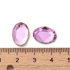 Glass Rhinestone Cabochons&nbsp;RGLA-P037-13A-D223