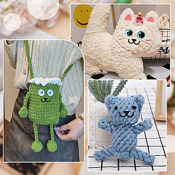 2 Bags Felt Craft Doll Mouth&nbsp;AJEW-FG0004-92