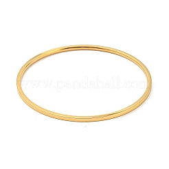 304ステンレススチール研磨プレーンバングルキット3個  ミックスカラー  0.2cm  内径：2-3/8インチ（6cm）&nbsp;BJEW-G695-02B