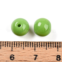 Opaque Solid Color Glass Beads&nbsp;LS-GLAA-N007-8mm-A11