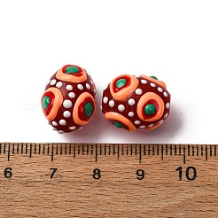 Glass Enamel Beads&nbsp;GLAA-C038-01A