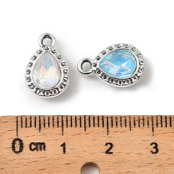 UV Plating Alloy Pendant Rhinestone Settings&nbsp;FIND-A054-04P