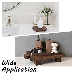 2Pcs Wooden Soap Display Pedestals&nbsp;ODIS-GO0001-17
