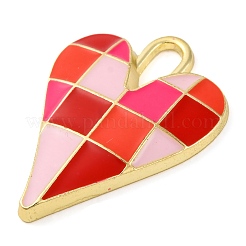 Alloy Enamel Pendants&nbsp;PALLOY-S034-02KCG-D