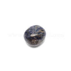 天然なソーダライトビーズ  穴がない  タンブルストーン  花瓶フィラーの宝石  ナゲット  21~36x14~25x11~30mm&nbsp;G-WH0008-20