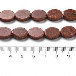 Synthetic Goldstone Beads Strands&nbsp;G-P559-B04-01
