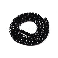 Natural Black Tourmaline Beads Strands&nbsp;G-N342-109A