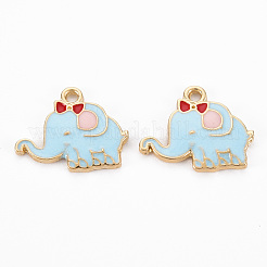 Alloy Enamel Pendants&nbsp;ENAM-N048-007A
