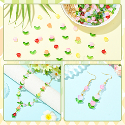 DIY Flower Pendants Makings&nbsp;DIY-SZ0011-06