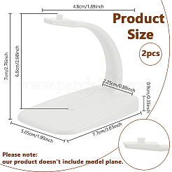 Plastic Model Aircraft Display Stands&nbsp;ODIS-WH0030-119A