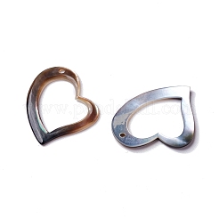 Natural Black Lip Shell Pendants&nbsp;SHEL-P015-05