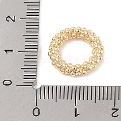 真鍮は、丸カンを閉じ  14KGP本金メッキ  バブルリングバンプ  14KGP本金メッキ  14.5x3mm  9ゲージ  内径：8mm&nbsp;LS-KK-S369-02G-02