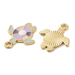 Alloy Enamel Pendants&nbsp;X-ENAM-Q507-15G