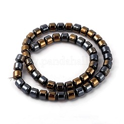 Electroplated Non-magnetic Synthetic Hematite Beads Strands&nbsp;G-P408-I