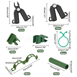 PP Plant Fixator & Buckles Clips & Plant Twist Clip Ties & Coated Plant Stick & A-Type Connecting Joint & Connector&nbsp;DIY-NB0004-93