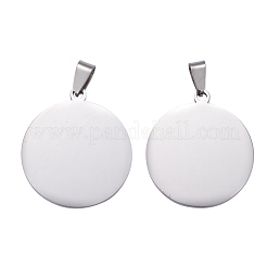 Tarnish Resistant 304 Stainless Steel Pendants&nbsp;STAS-I140-17S