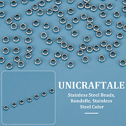 201 Stainless Steel Beads&nbsp;STAS-UN0061-33A