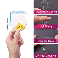 12Roll 6 Style Round Crystal Elastic Stretch Thread&nbsp;EW-YS0001-01