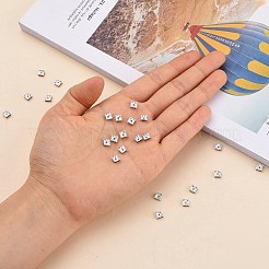 Brass Rhinestone Spacer Beads&nbsp;RSB072-06S