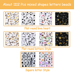 DIY Acrylic Beads Bracelets Jewelry Making Kits&nbsp;DIY-YW0010-64