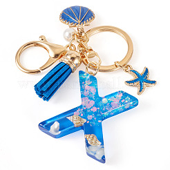 Star Resin & Shell Keychains&nbsp;KEYC-TAC00087-01X