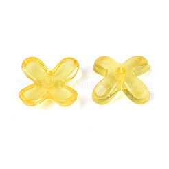 Transparent Plastic Bead Caps&nbsp;KY-N025-08