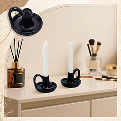 Porcelain Candle Holders&nbsp;DJEW-OC0003-95A