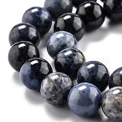 Natural Dumortierite Quartz Beads Strands&nbsp;G-O199-07C