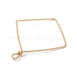 Copper Open Back Bezel Pendants&nbsp;PALLOY-JF01151-05
