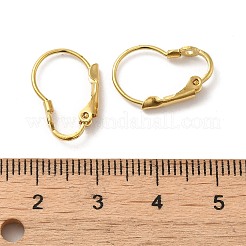 Brass Leverback Earring Findings&nbsp;LS-KK-Z007-26C