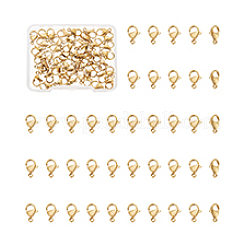 PVD Vacuum Plating 304 Stainless Steel Lobster Claw Clasps&nbsp;STAS-UN0018-95A-G