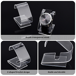 Acrylic Watch Display Stands&nbsp;LS-ODIS-WH0086-130