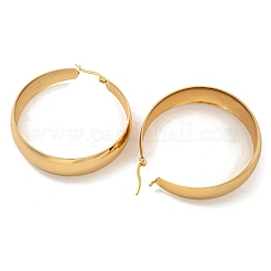 202 Stainless Steel Hoop Earring&nbsp;EJEW-H003-09G-03