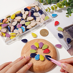 200G Porcelain Cabochons&nbsp;PORC-SP0001-02B