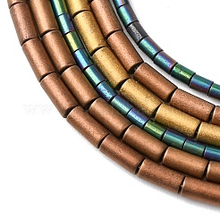 Electroplated Synthetic Non-magnetic Hematite Beads Strands&nbsp;G-K366-I02-02