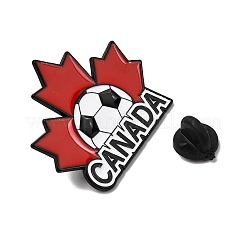 Sports Canada Football Enamel Pins&nbsp;JEWB-A039-01C-EB