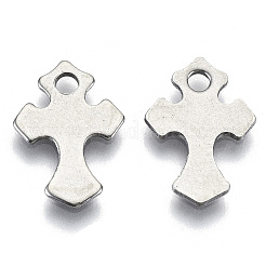 Non-Tarnish 201 Stainless Steel Tiny Cross Charms&nbsp;LS-STAS-R116-090