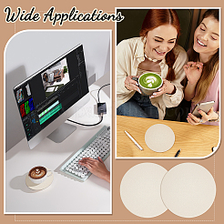 PU Leather Cup Mats&nbsp;AJEW-WH0752-190