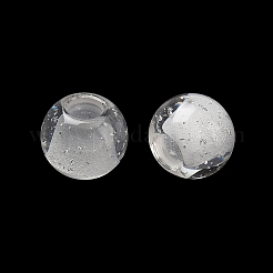 Transparent Resin European Beads&nbsp;RESI-F073-19