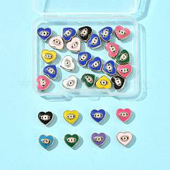 30Pcs Alloy Enamel Beads&nbsp;ENAM-FS0003-55