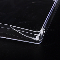 （訳あり商品）  カラムプラスチックビーズコンテナ  透明  16x12.2x5.5cm&nbsp;LS-CON-J002-01