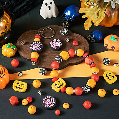 Halloween DIY Beads Findings Kits&nbsp;DIY-TA0014-47B