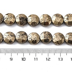 Electroplated Natural Lava Rock Beads Strands&nbsp;G-A256-F01-01F