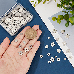 400Pcs 4 Styles 304 Stainless Steel Spacer Beads&nbsp;STAS-PH0019-77