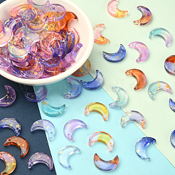 100Pcs 5 Colors Glass Pendants&nbsp;GLAA-CJ0001-64