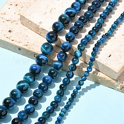 1 Strand Natural Tiger Eye Bead Strands&nbsp;G-YW0002-39A