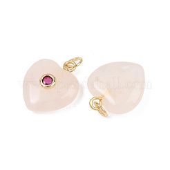 Natural Rose Quartz Pendants&nbsp;GG-CBA4154-05G-03